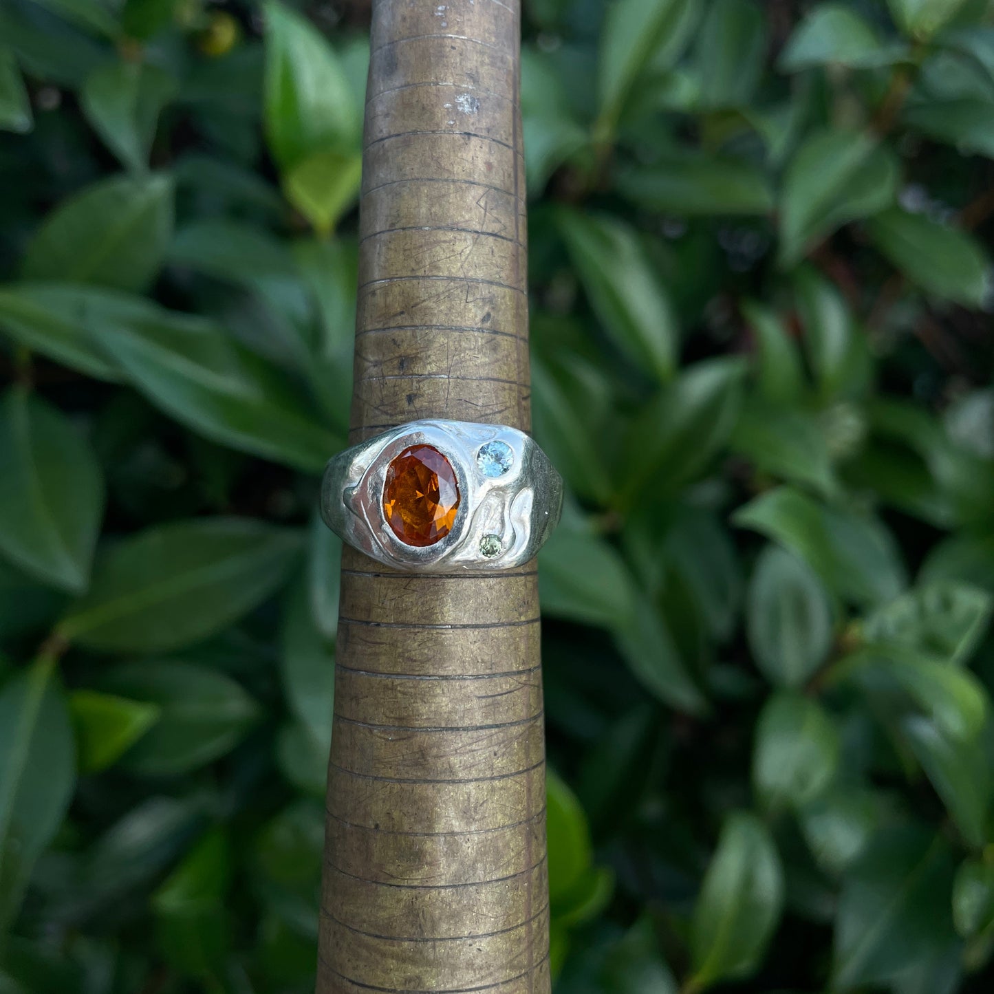 howl's ring w/ orange face