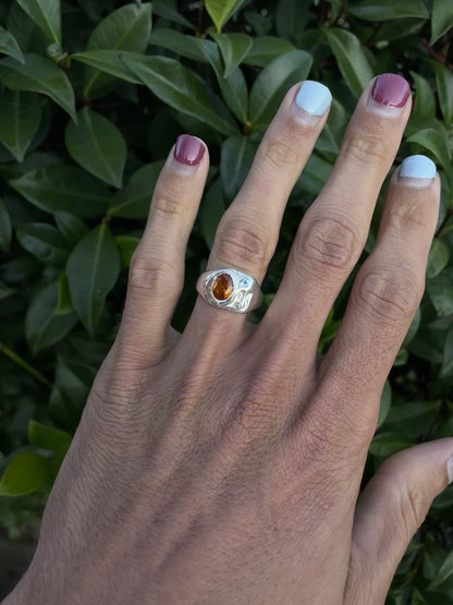 howl's ring w/ orange face