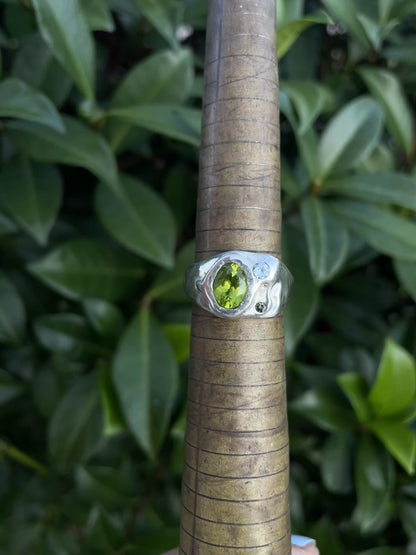 howl's ring w/ peridot #1