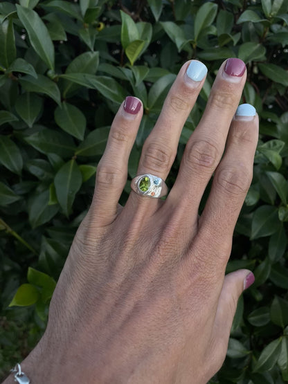 howl's ring w/ peridot #3